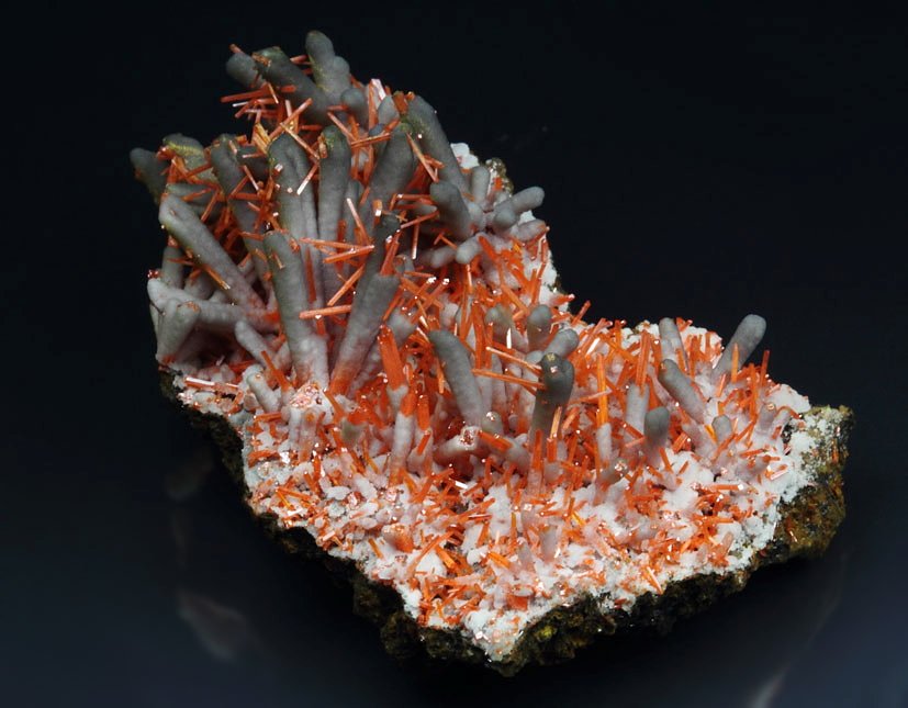 CROCOITE, GIBBSITE