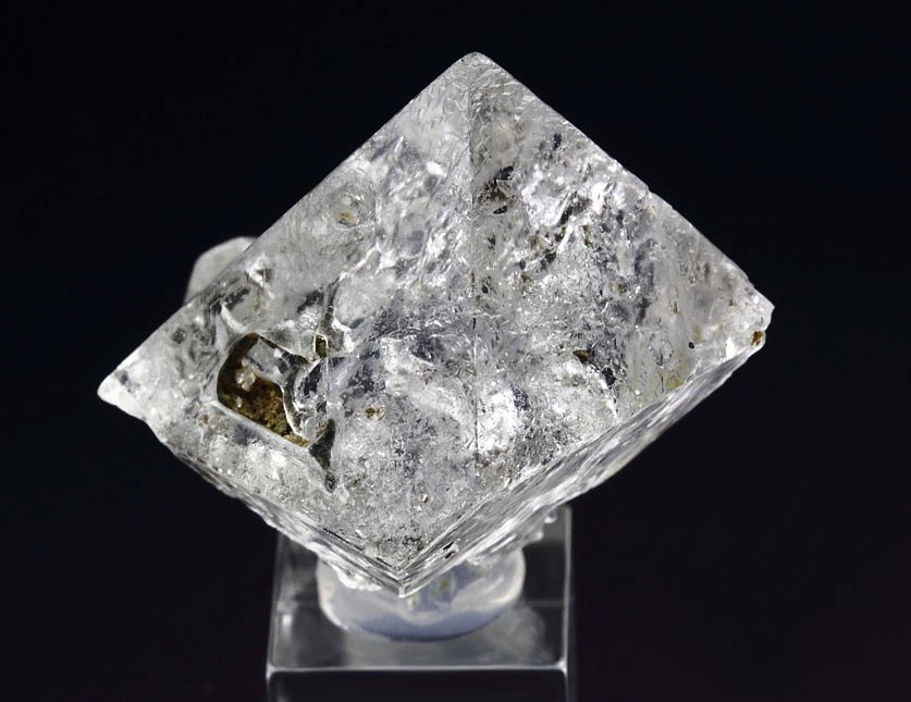 new find - FLUORITE water-clear octahedron