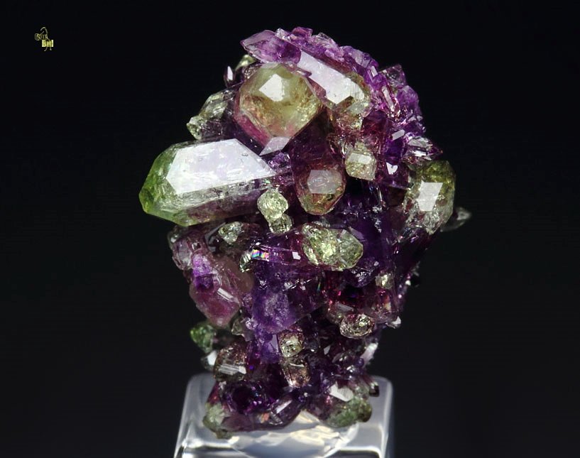 gem VESUVIANITE bi-color