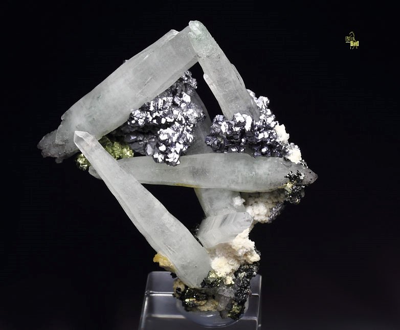 QUARTZ, GALENA, CHALCOPYRITE, SPHALERITE, CALCITE