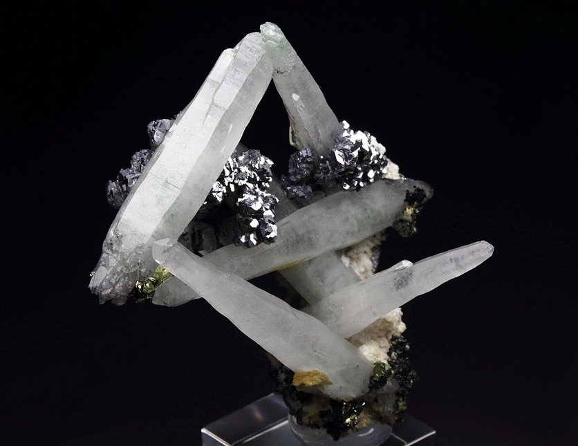 QUARTZ, GALENA, CHALCOPYRITE, SPHALERITE, CALCITE