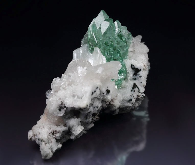 gem APOPHYLLITE, STILBITE