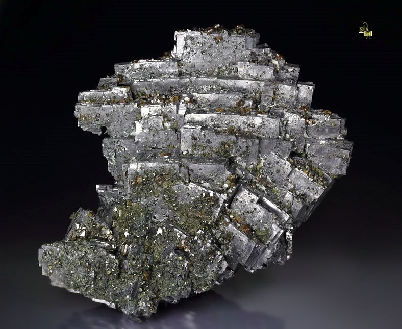 bended GALENA, SPHALERITE var. CLEIOPHANE, CHALCOPYRITE