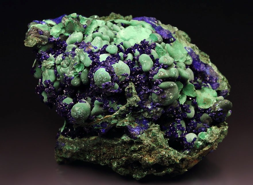 AZURITE, MALACHITE