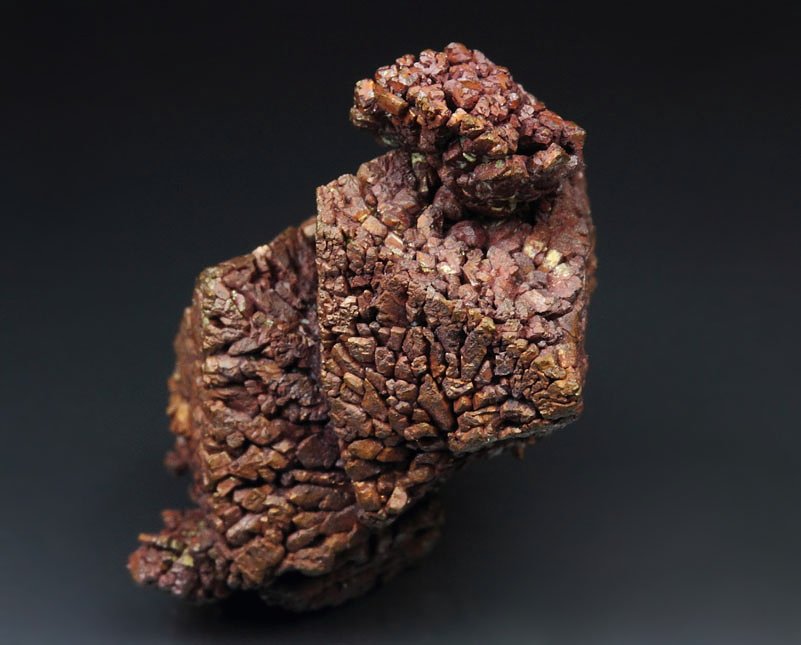 COPPER pseudomorph after CUPRITE