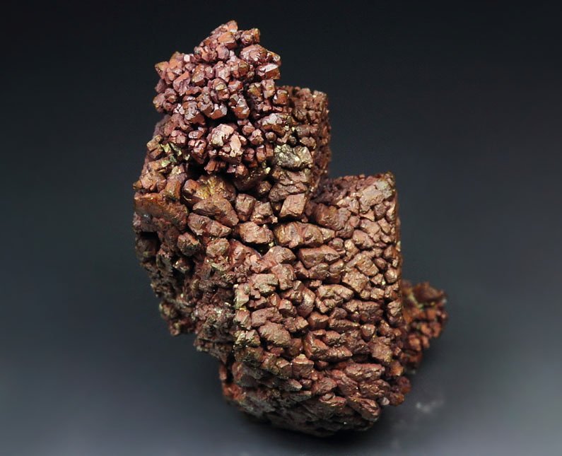 COPPER pseudomorph after CUPRITE