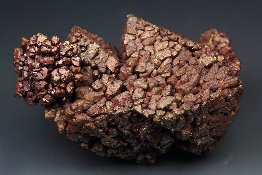 COPPER pseudomorph after CUPRITE