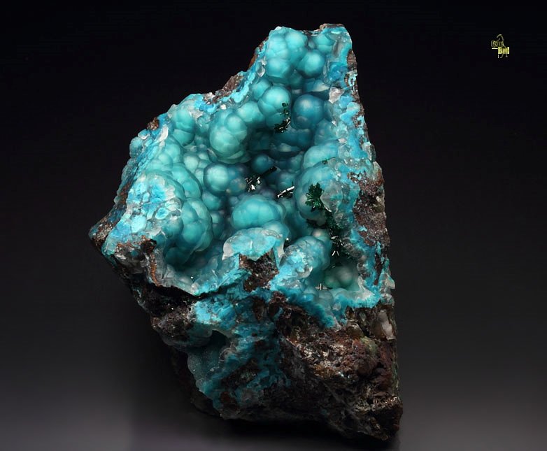 CHRYSOCOLLA, BROCHANTITE, CHALCEDONY