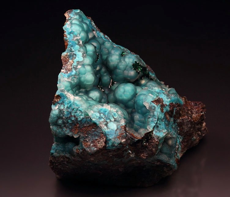 CHRYSOCOLLA, BROCHANTITE, CHALCEDONY