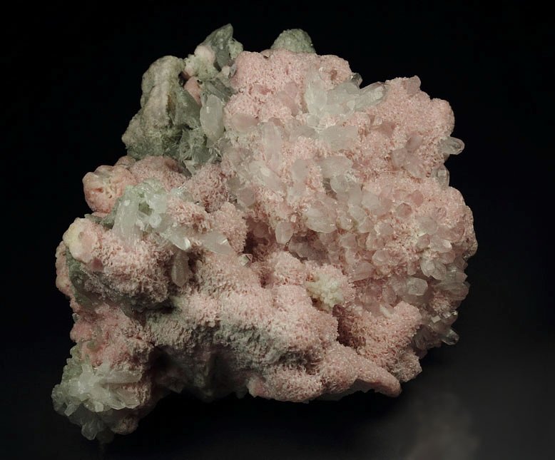 RHODOCHROSITE, QUARTZ, CALCITE