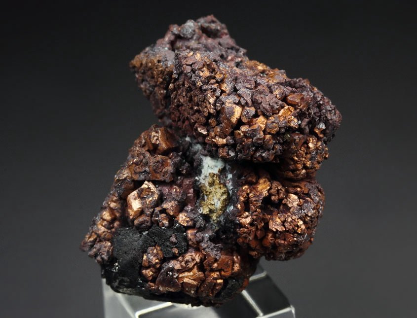 COPPER pseudomorph after CUPRITE