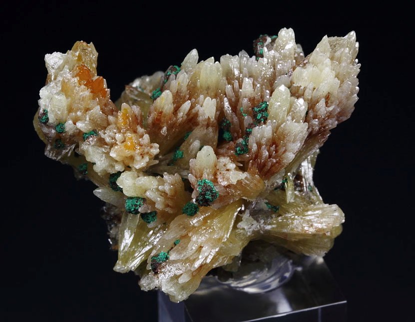 MIMETITE, MALACHITE