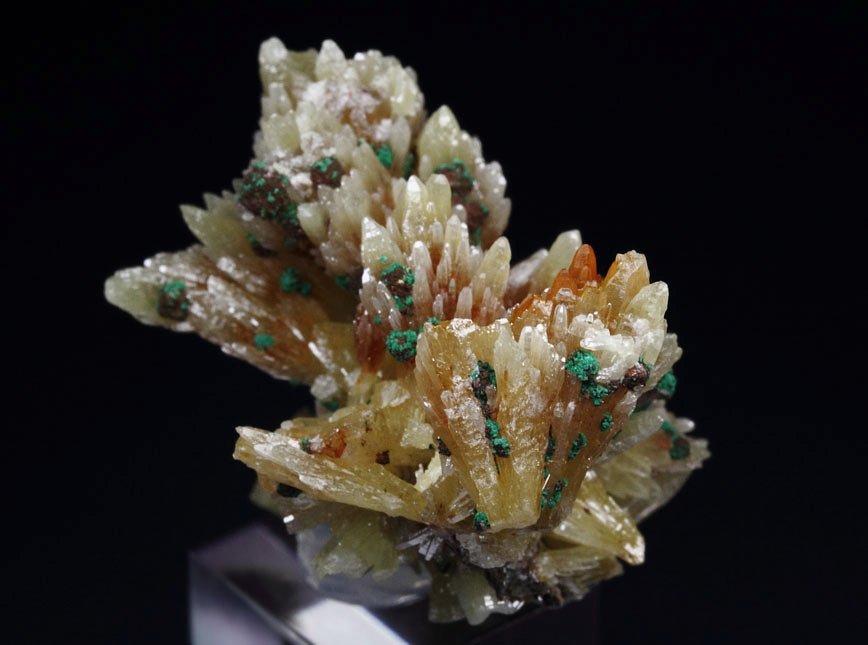 MIMETITE, MALACHITE