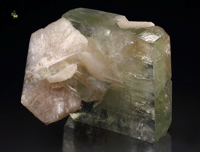 APOPHYLLITE, STILBITE - floater