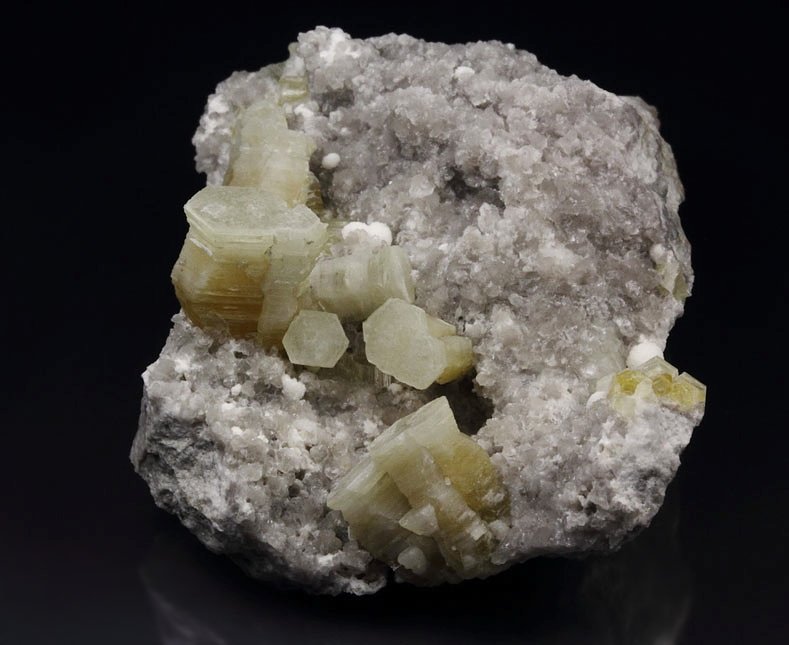 WELOGANITE, DRESSERITE, QUARTZ