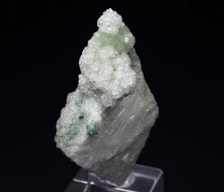 extremely rare - colorless gem GARNET var. GROSSULAR, DIOPSIDE 