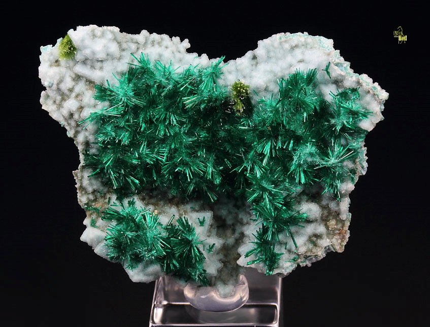 BROCHANTITE, CHRYSOCOLLA, LIBETHENITE
