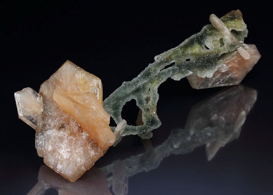 STILBITE, CHALCEDONY