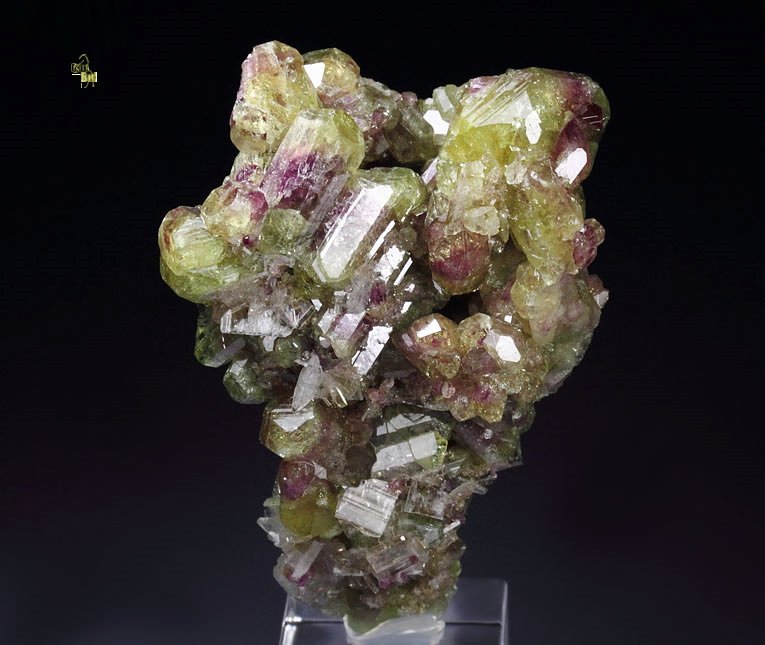 gem VESUVIANITE bi-color, DIOPSIDE