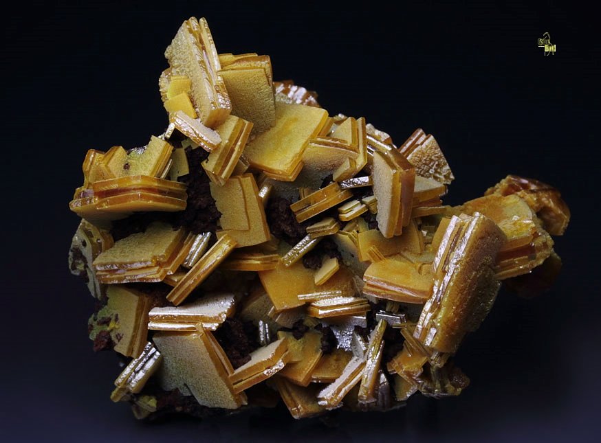 WULFENITE - two habits