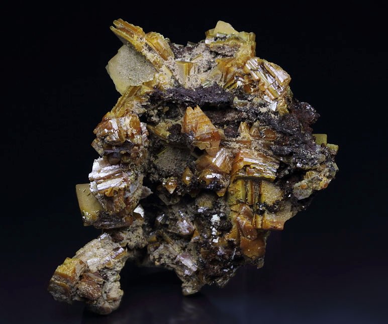 WULFENITE - two habits