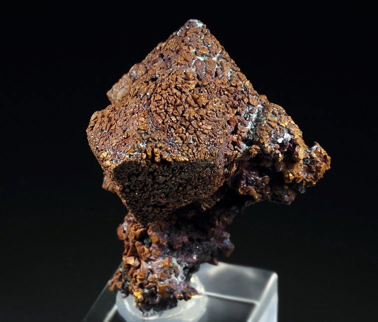 COPPER pseudomorph after CUPRITE