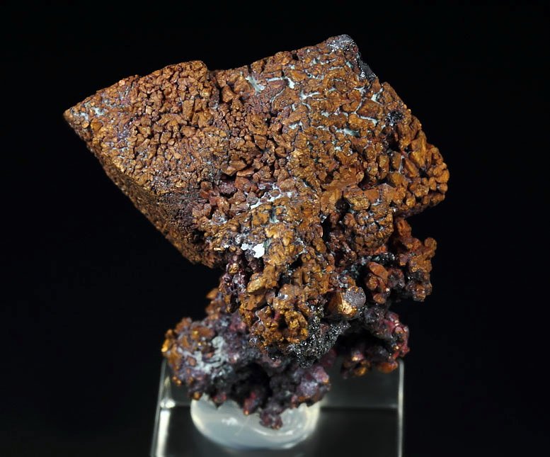 COPPER pseudomorph after CUPRITE