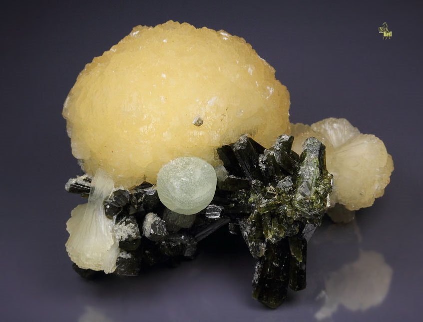 STILBITE-STELLERITE series, PREHNITE, EPIDOTE