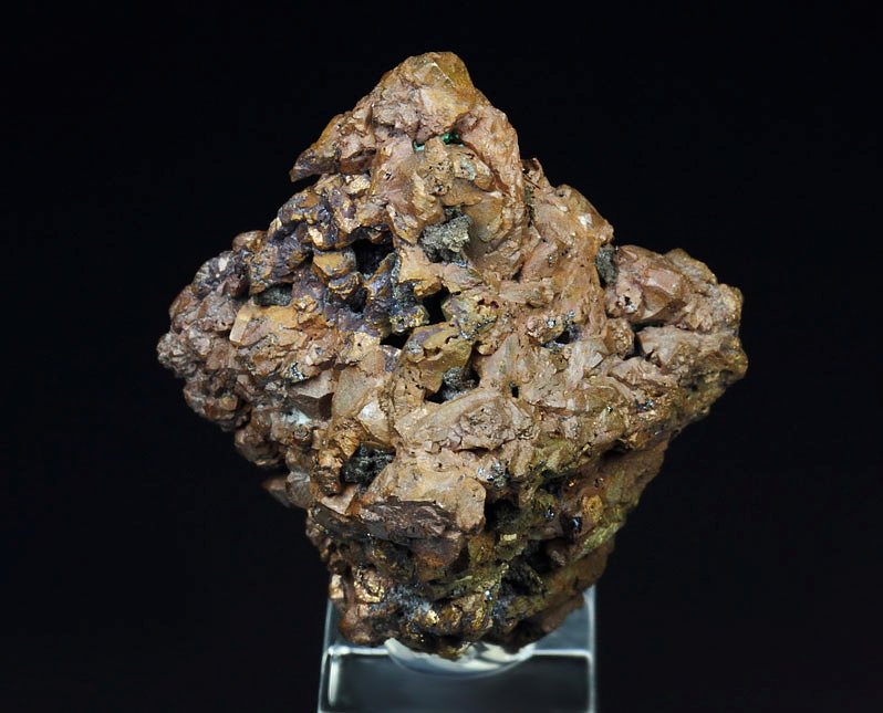 COPPER pseudomorph after CUPRITE