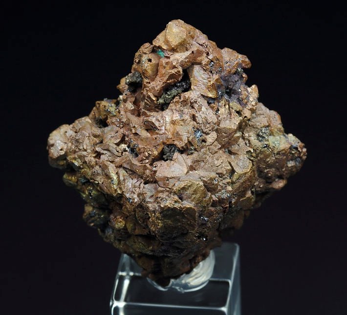 COPPER pseudomorph after CUPRITE