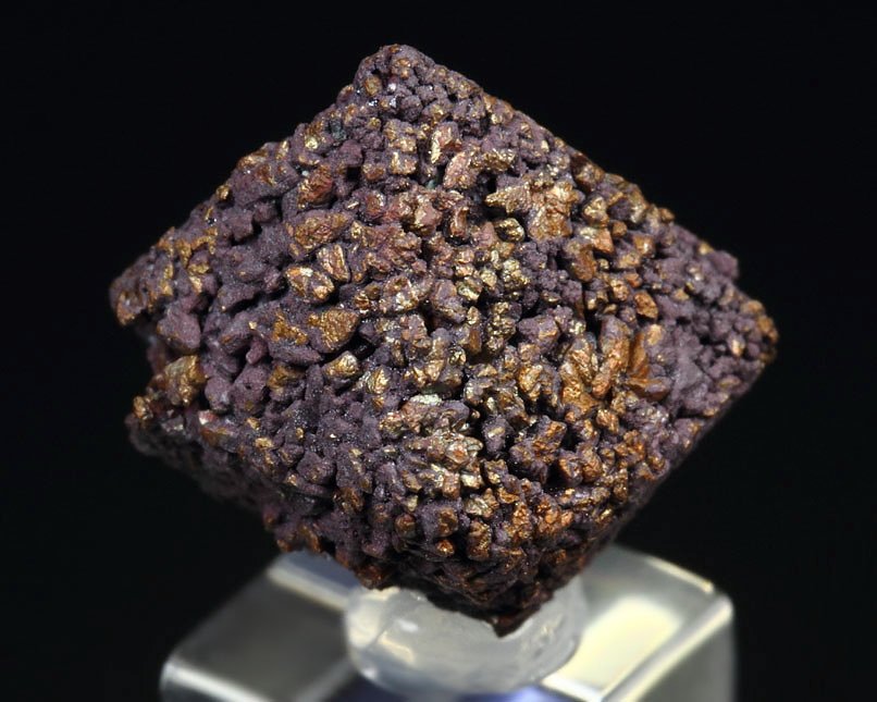 COPPER pseudomorph after CUPRITE