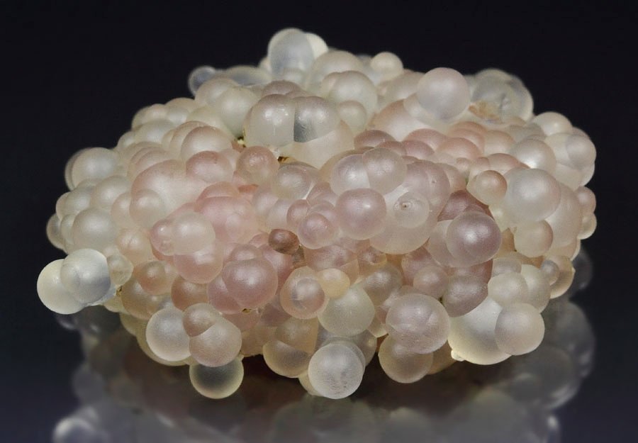 orange SCOLECITE, CHALCEDONY