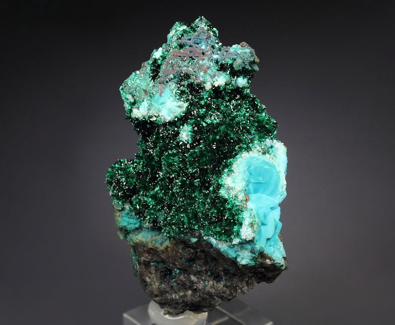 BROCHANTITE, CHRYSOCOLLA