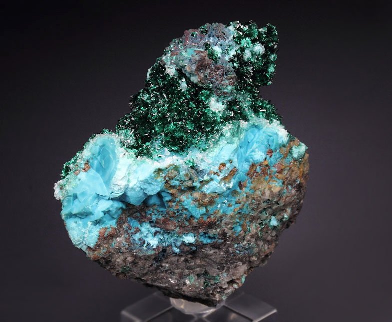 BROCHANTITE, CHRYSOCOLLA