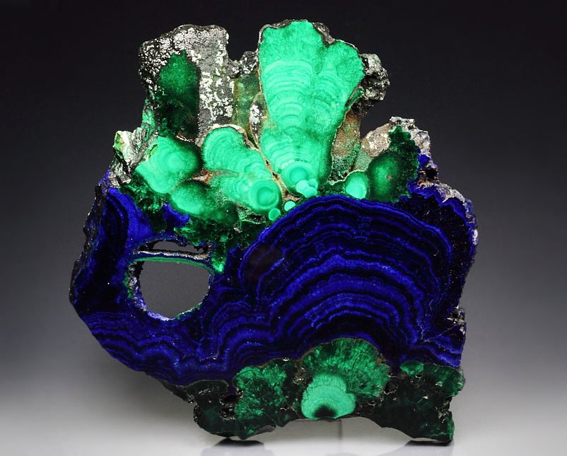 AZURITE, MALACHITE