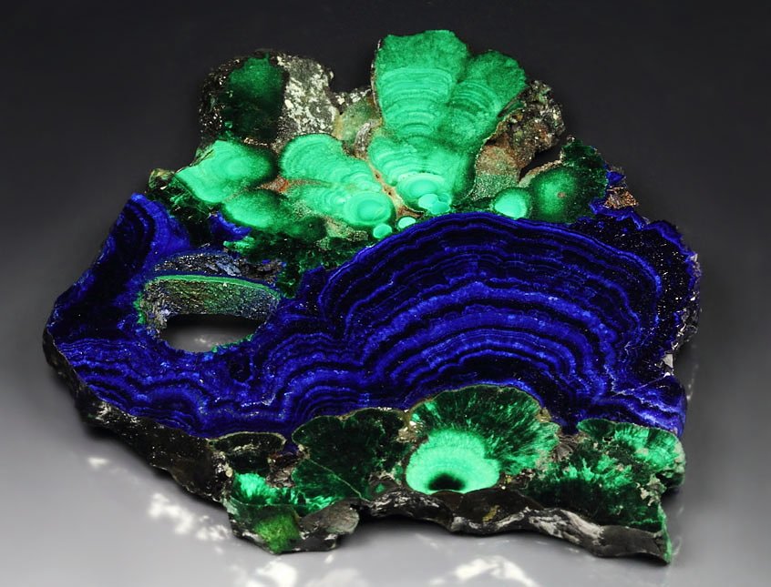 AZURITE, MALACHITE