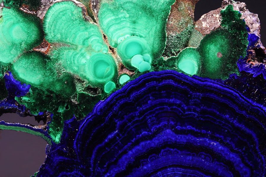 AZURITE, MALACHITE