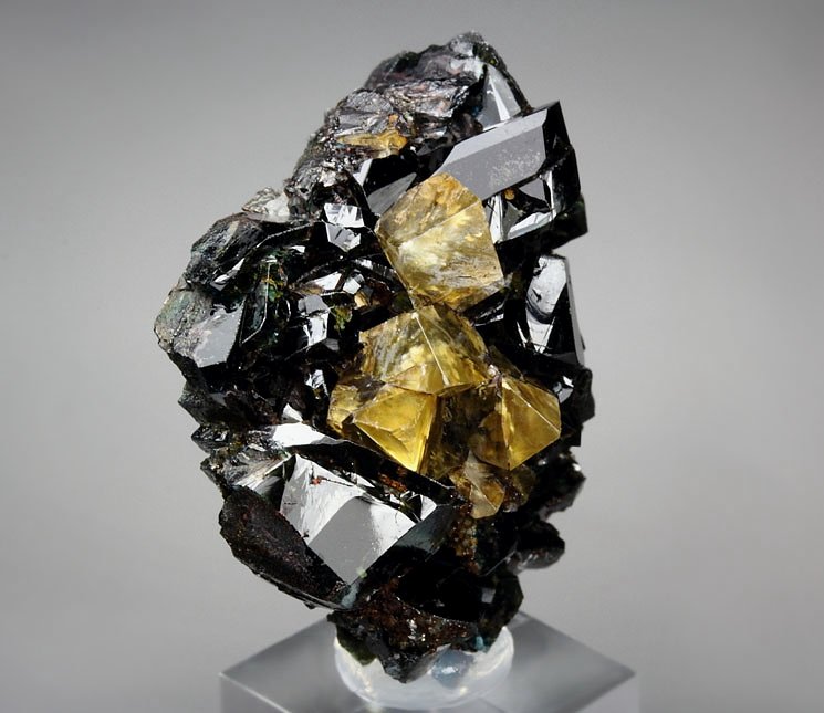 LAZULITE, gem SIDERITE