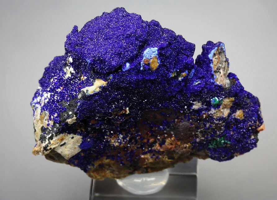 new find - AZURITE, BARYTE, MALACHITE