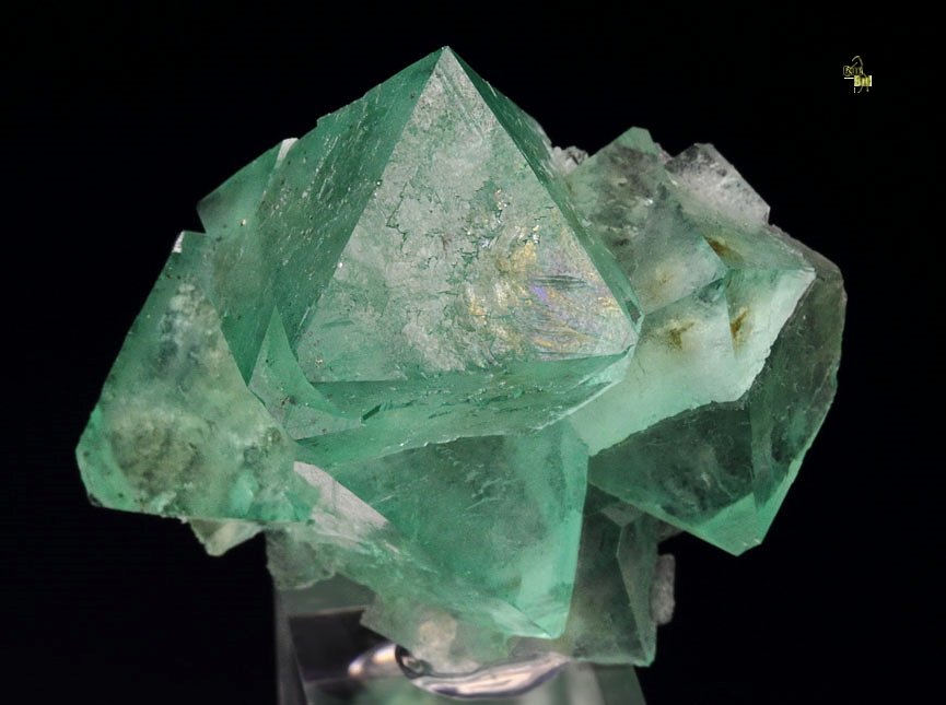 FLUORITE octahedrons