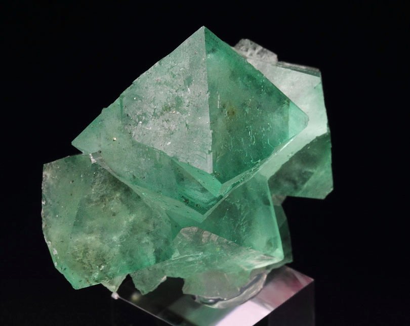 FLUORITE octahedrons