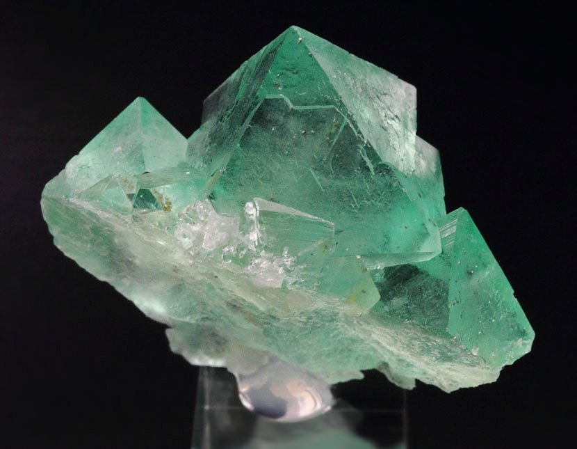 FLUORITE octahedrons