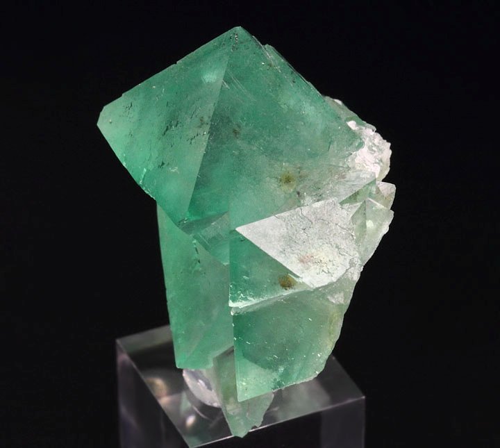 FLUORITE octahedrons