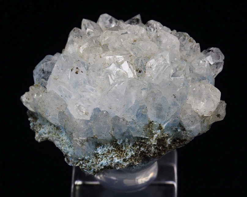 SHATTUCKITE, QUARTZ