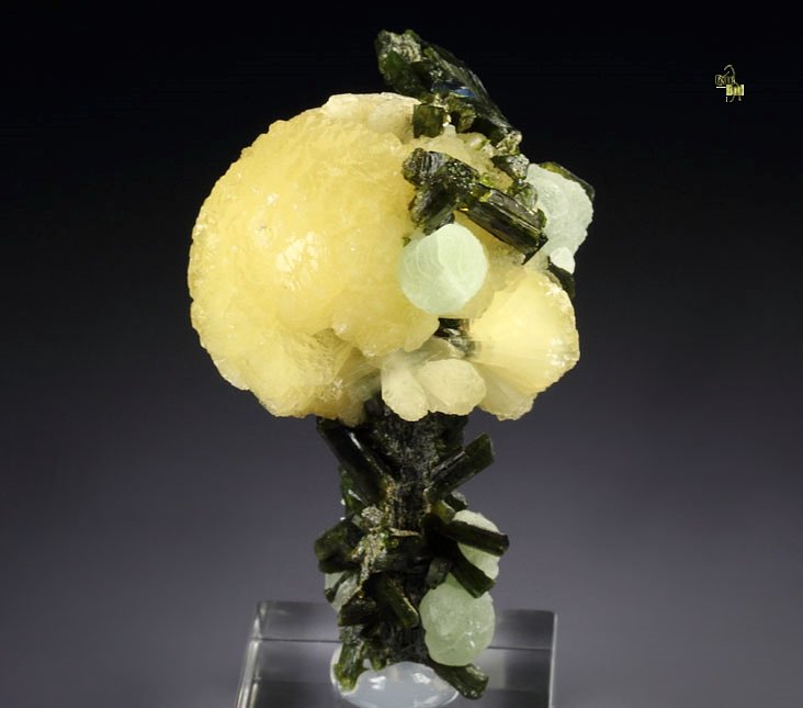 STILBITE-STELLERITE series, PREHNITE, EPIDOTE