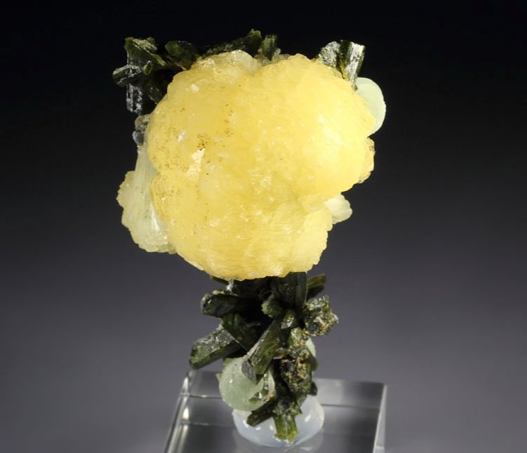 STILBITE-STELLERITE series, PREHNITE, EPIDOTE