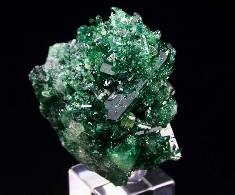 gem VESUVIANITE var. CHROMIAN