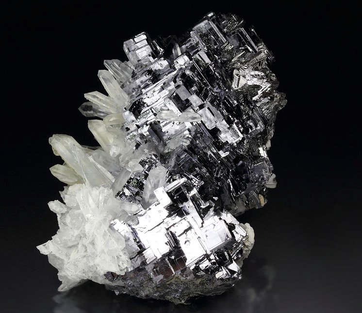 skeletal GALENA, SPHALERITE, QUARTZ