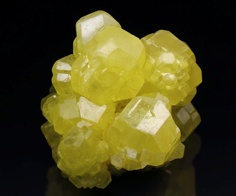 SULPHUR, ARAGONITE