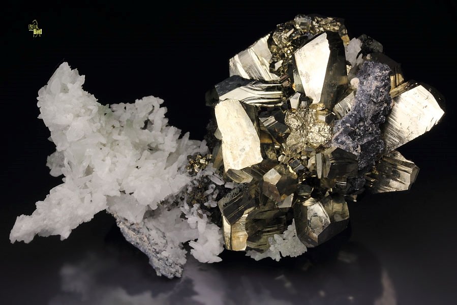 PYRITE, QUARTZ, GALENA, SPHALERITE